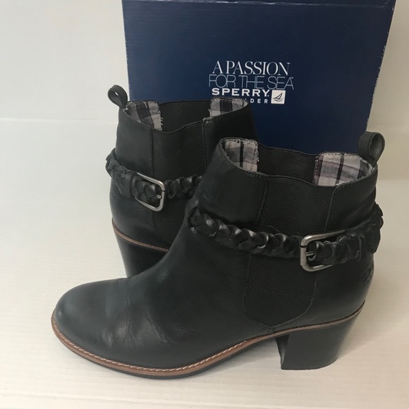 Sperry Top-Sider Liberty Leather Booties- 8.5 M - Picture 3 of 15